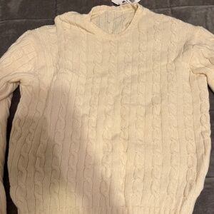 NWT brandy melville sweater white